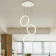 لوستر آویز شاهان تک مدل three rings