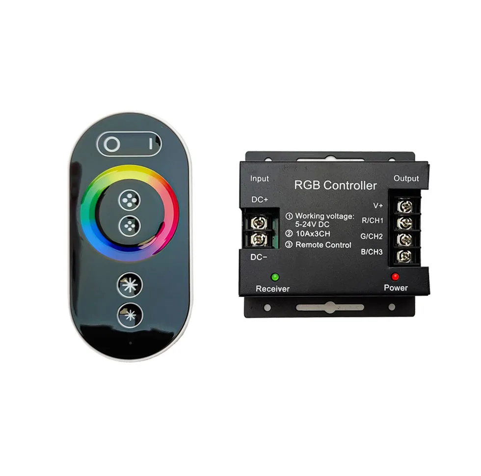ریموت ریسه شلنگی مدل W24-5 لمسی RGB