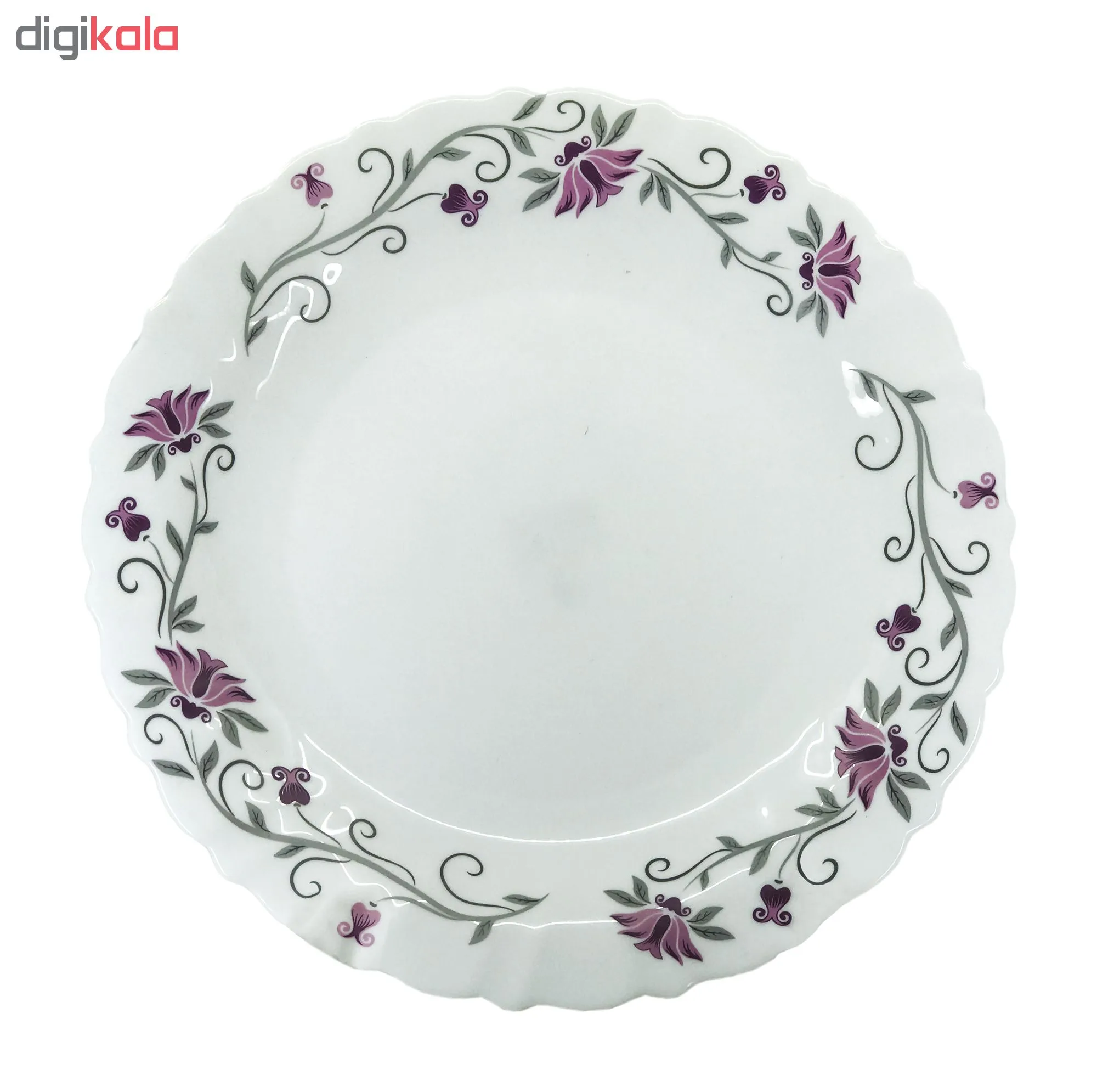 پلوخوری پارس اوپال طرح لیندا124 بسته 6 عددی