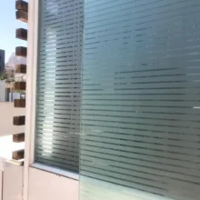 شیشه مات کن طرح کرکره ای کد 1012