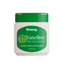 وازلین لب و  دست نوید بهنما دارو مدل ALOE VERA مناسب برای انواع پوست حجم 115 میلی‌لیتر مجموعه 12 عددی