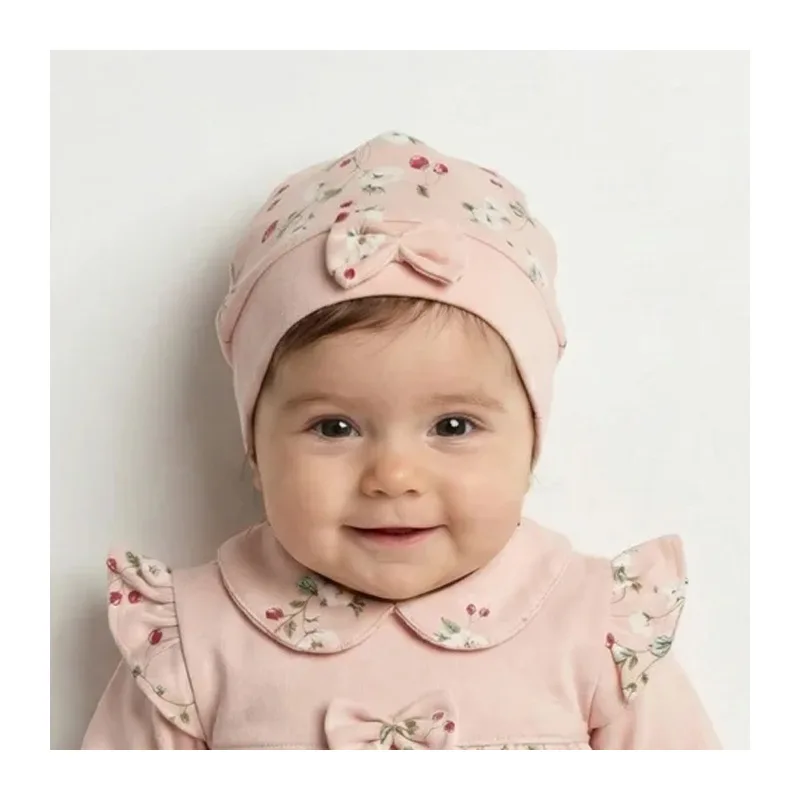 کلاه نوزادی آدمک مدل توت فرنگی کد 393500