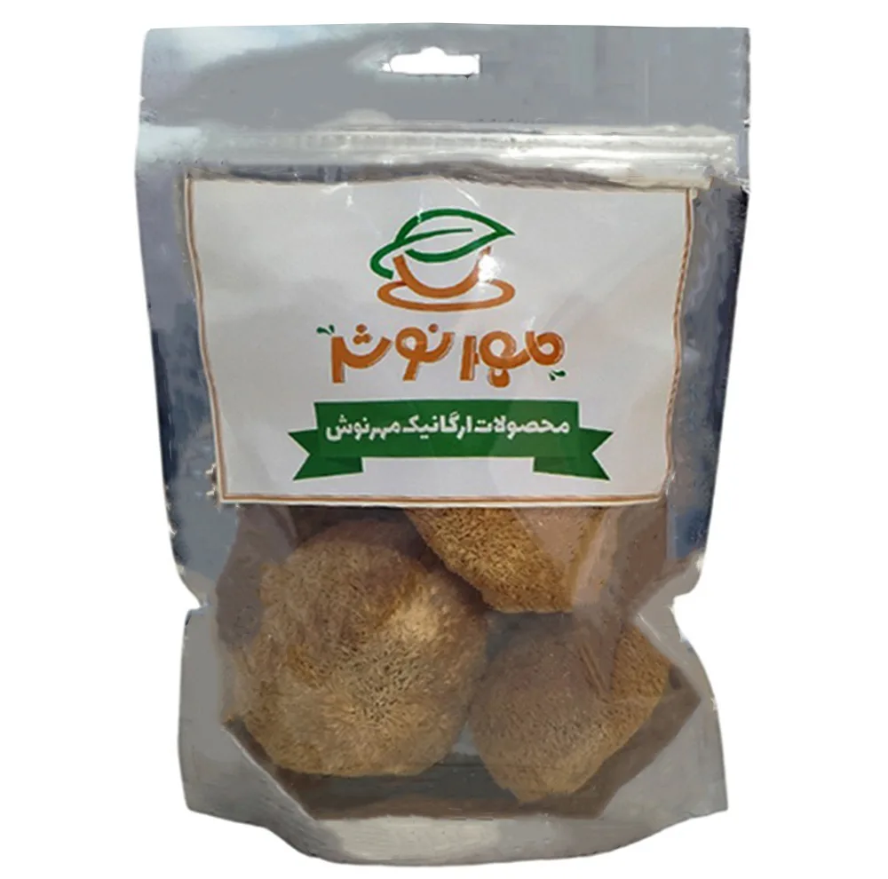 قارچ یال شیر خشک شده مهرنوش - 100 گرم