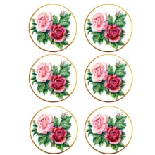 پیش دستی تویگار مدل Rose بسته 6 عددی