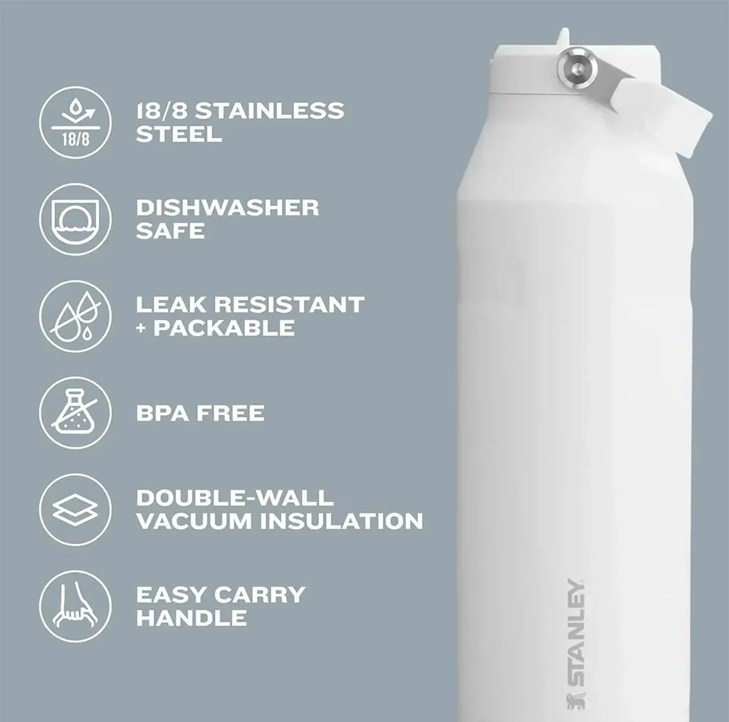 قمقمه استنلی مدل IceFlow Bottle Flip Straw 2.0 گنجایش 1.06 لیتر