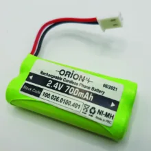 باتری تلفن بی سیم اوریون مدل 2.4V 700mAh