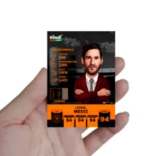 اسباب بازی شانسی کیمدی مدل مسی بسته 10 عددی