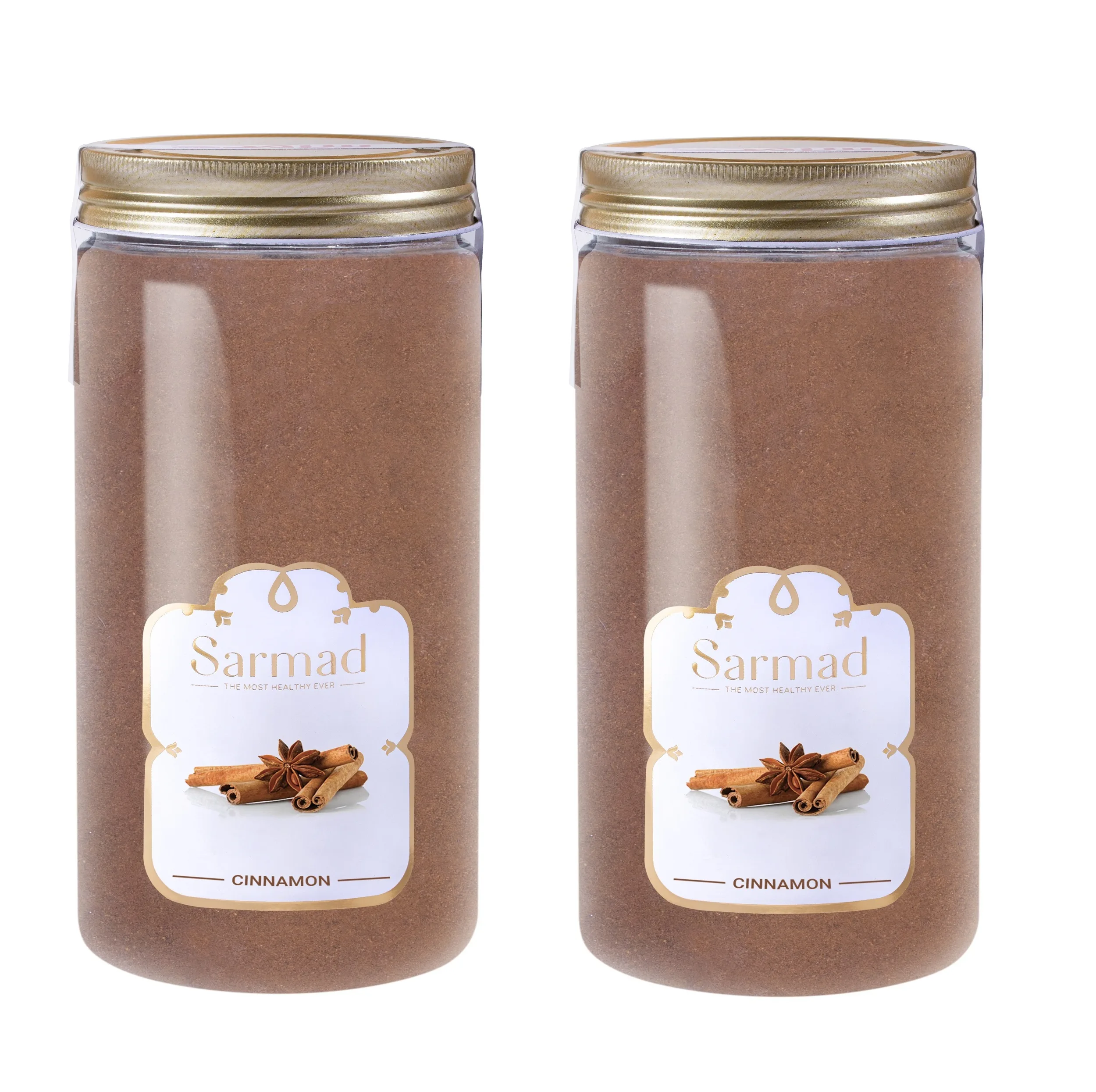 دارچین پودر ممتاز سرمد -450 گرم بسته 2 عددی