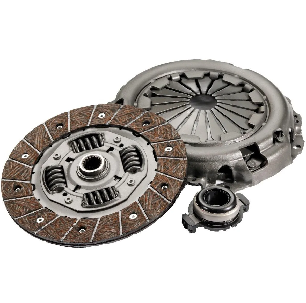 کیت کلاچ کَوه مدل فنر دوبل به همراه بلبرینگ کلاچ مناسب برای پژو 206 تیپ 5، پژو 207 و رانا