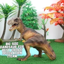 اکشن فیگور مدل فک متحرک طرح Tyrannosaurus Rex کد J72 ارتفاع 17 سانتیمتر