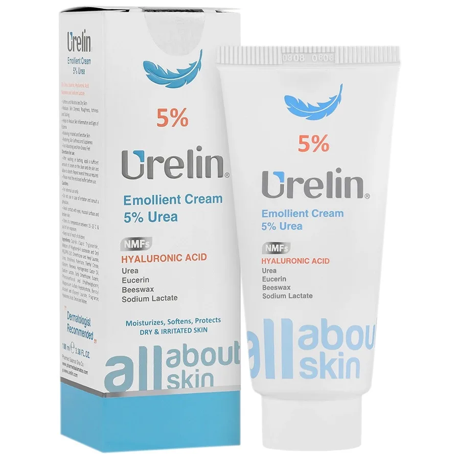 کرم مرطوبکننده دست، صورت اورلین مدل Emollient مناسب برای پوست خشک، حساس حجم 100 میلیلیتر مجموعه 2 عددی