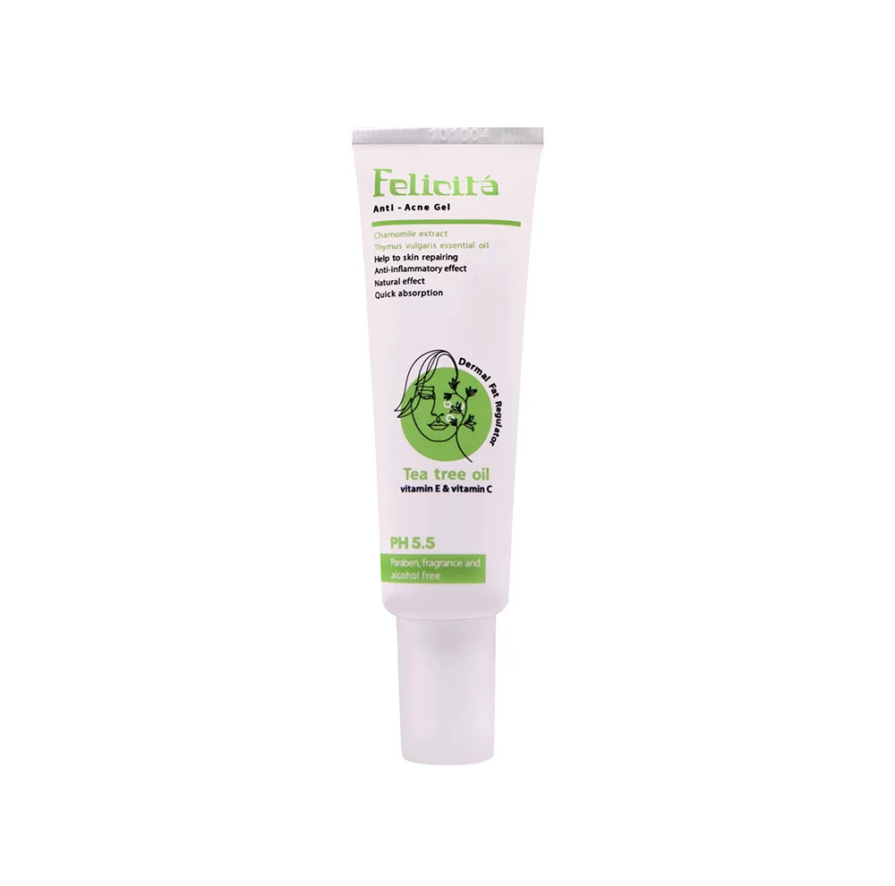ژل ضد جوش فلیچیتا مدل tea tree حجم 30 میلی لیتر
