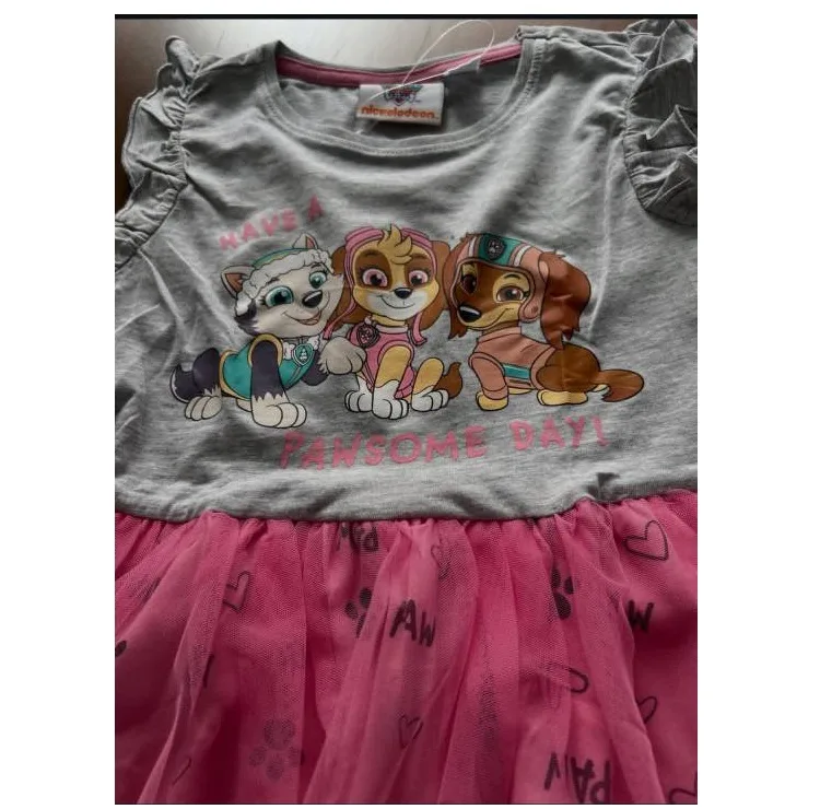 پیراهن دخترانه نیکولودون طرح سگهای نگهبان مدل PAW PATROL