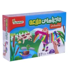 بازی آموزشی رنگ آمیزی فرفره های رنگی پویا مدل ماجراهای مزرعه رنگی