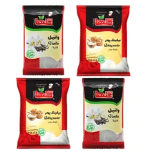 وانیل -3 گرم و بیکینگ پودر گلها -80 گرم مجموع 4 عددی
