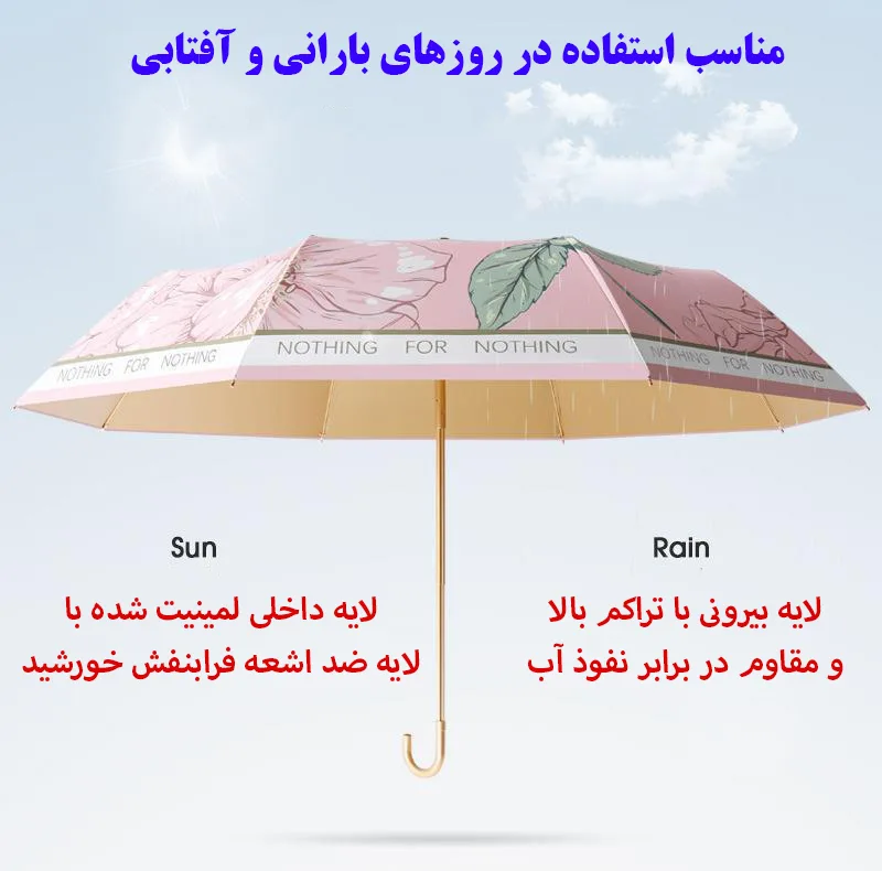 چتر گلد ایر مدل Golden Voice of Nature