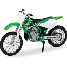 ماکت موتور بازی ناب سل مدل کاوازاکی ولی فلزی اسپرت کد KAWASAKI KX250 NAAB001 با قابلیت جک، چرخ و فرمان متحرک