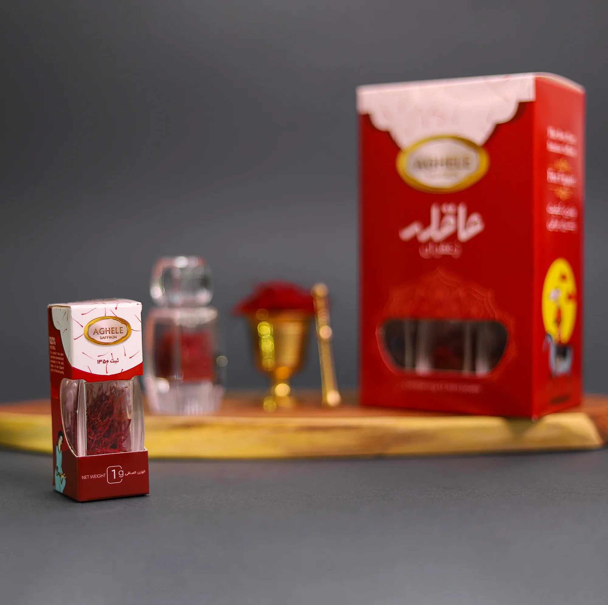 زعفران آذین عاقله - 3 گرم بسته 12 عددی
