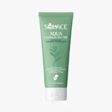 ژل آبرسان صورت، گردن سولس مدل ژل آبرسان Aqua Hydrogel Tea Tree مناسب برای چرب، آکنه‌دار، مختلط حجم 50 میلی‌لیتر