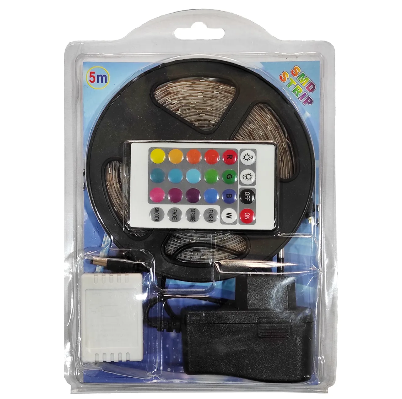 ریسه ال ای دی مدل SMD-5m به همراه ریموت کنترل