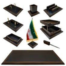 ست لوازم اداری رومیزی مدل VBN100 مجموعه 9 عددی