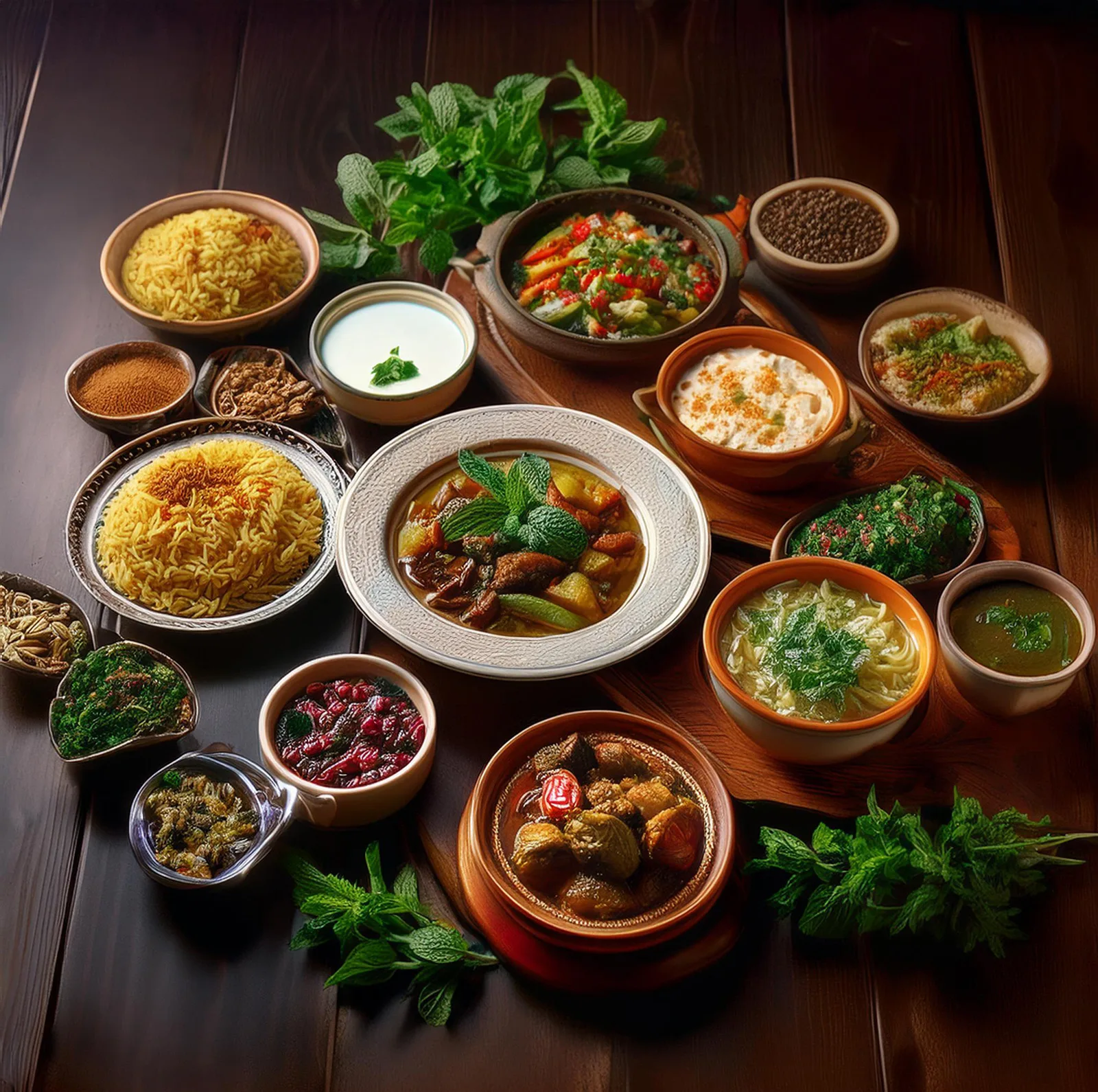 جعفری و شوید و نعنا خشک زرنگاران - 100 گرم بسته 3 عددی