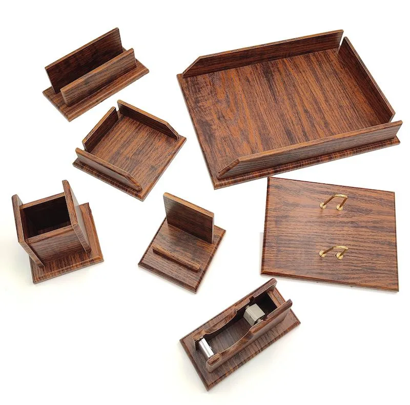 ست ۷ تکه لوازم اداری رومیزی مدل نفیس 4007