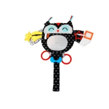 آویز تخت کودک مدل آینه دار طرح جغد happy monkey