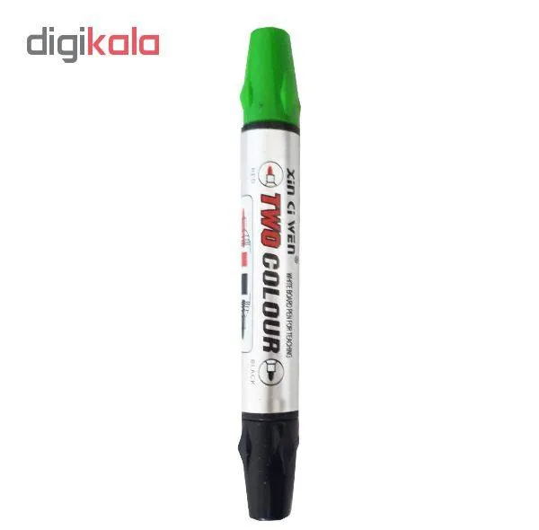 ماژیک وایت برد مدل double color3 کد 007 بسته 3 عددی