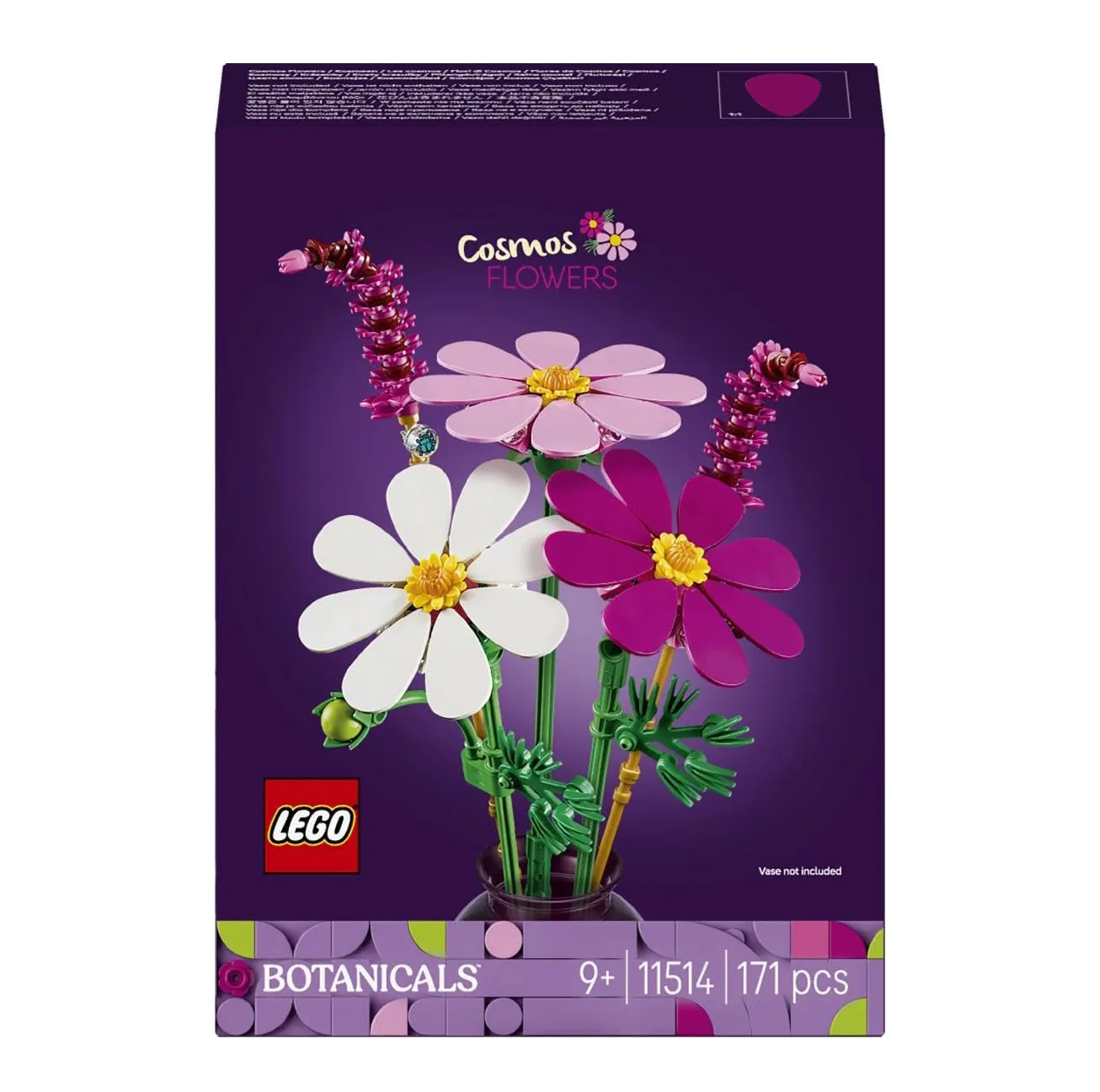 لگو 171 تکه سری بوتانیکال مدل Cosmos Flowers کد 11514