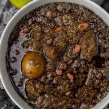 سبزی قورمه سبزی سرخ شده و خشک شده - 1000 گرم