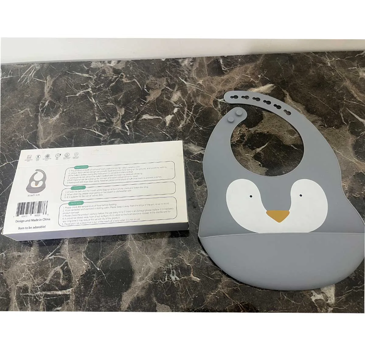 پیش بند نوزادی مدل SILICONE BIB