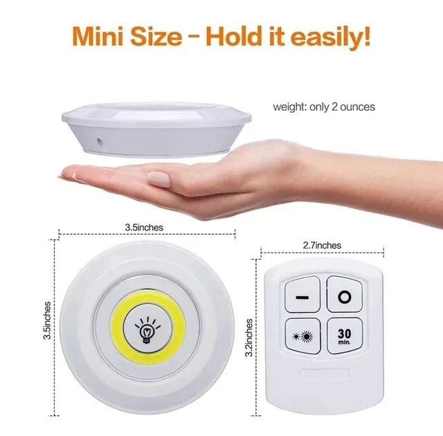 چراغ اضطراری مدل سقفی REMOTE CONTROL مجموعه 3 عددی