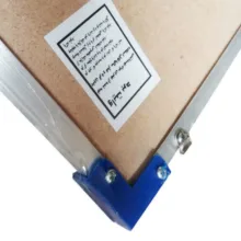 تخته وایت برد آفرین مدل M041 سایز 62×100 سانتی متر