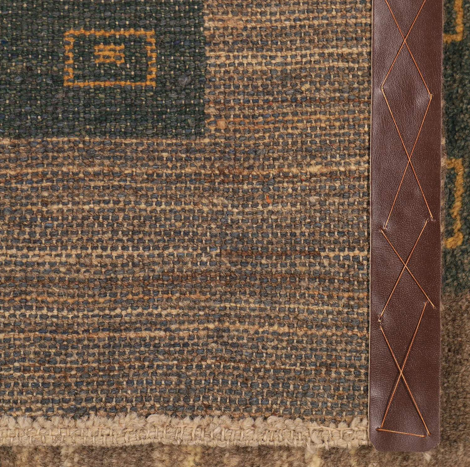 گبه دستباف یک متری طرح مدرن کد 4040432