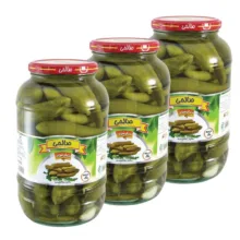 خیارشور سرکه ای صالحی – 1300 گرم مجموعه 3 عددی