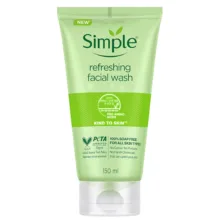 اسکراب لایه بردار پوست سیمپل مدل REFRESH-WASH B حجم 150 میلی لیتر