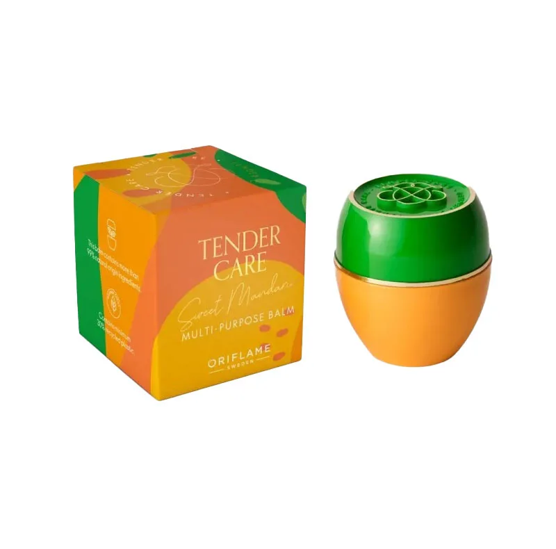 کرم ترمیمکننده بدن، لب، پا، گردن، صورت، دست اوریفلیم مدل Tender Care Sweet Mandarin Multi-purpose مناسب برای پوست خشک حجم 10 میلیلیتر