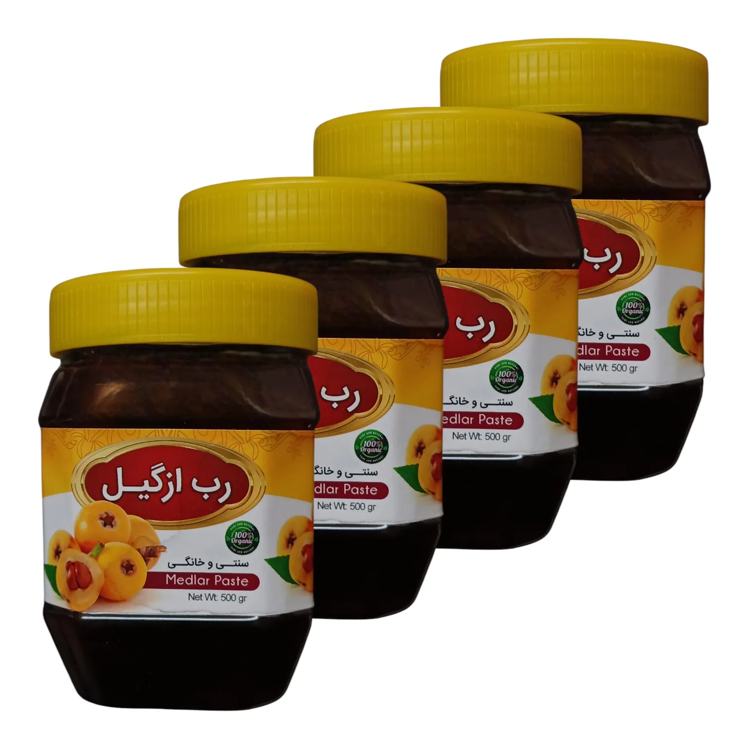 رب ازگیل سنتی جالینوس - 450 گرم بسته 4 عددی