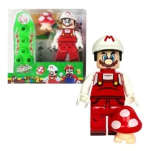 اکشن فیگور طرح ماریو مدل mario 32-23 ارتفاع 8 سانتیمتر مجموعه 6 عددی