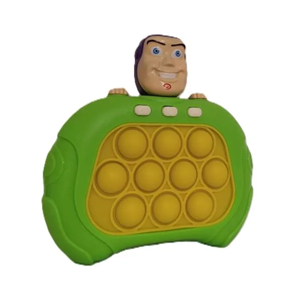 فیجت ضد استرس مدل دسته پاپت گیم طرح باز لایتر مدل چراغدار و موزیکال کد TOY STORY GAME