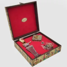 زعفران کادویی عاقله – 5 گرم به همراه هل – 40 گرم