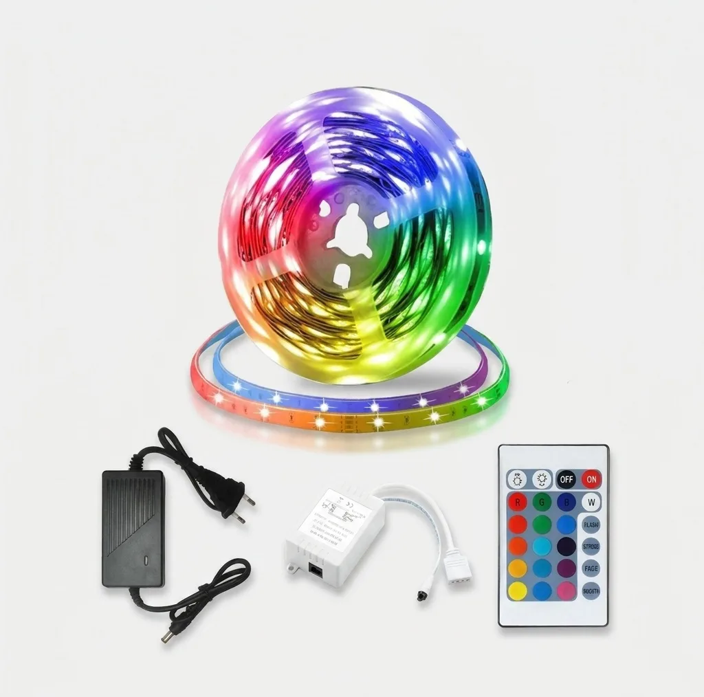 ریسه ال ای دی مدل RGB طول 5 متر