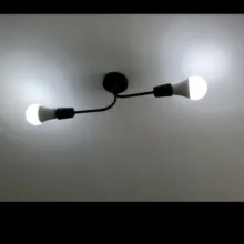 لوستر سقفی 2 شعله کد 107/2