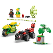 لگو 124 تکه سری مارول مدل Spin and Electro Dinosaur Vehicle Chase کد 11198