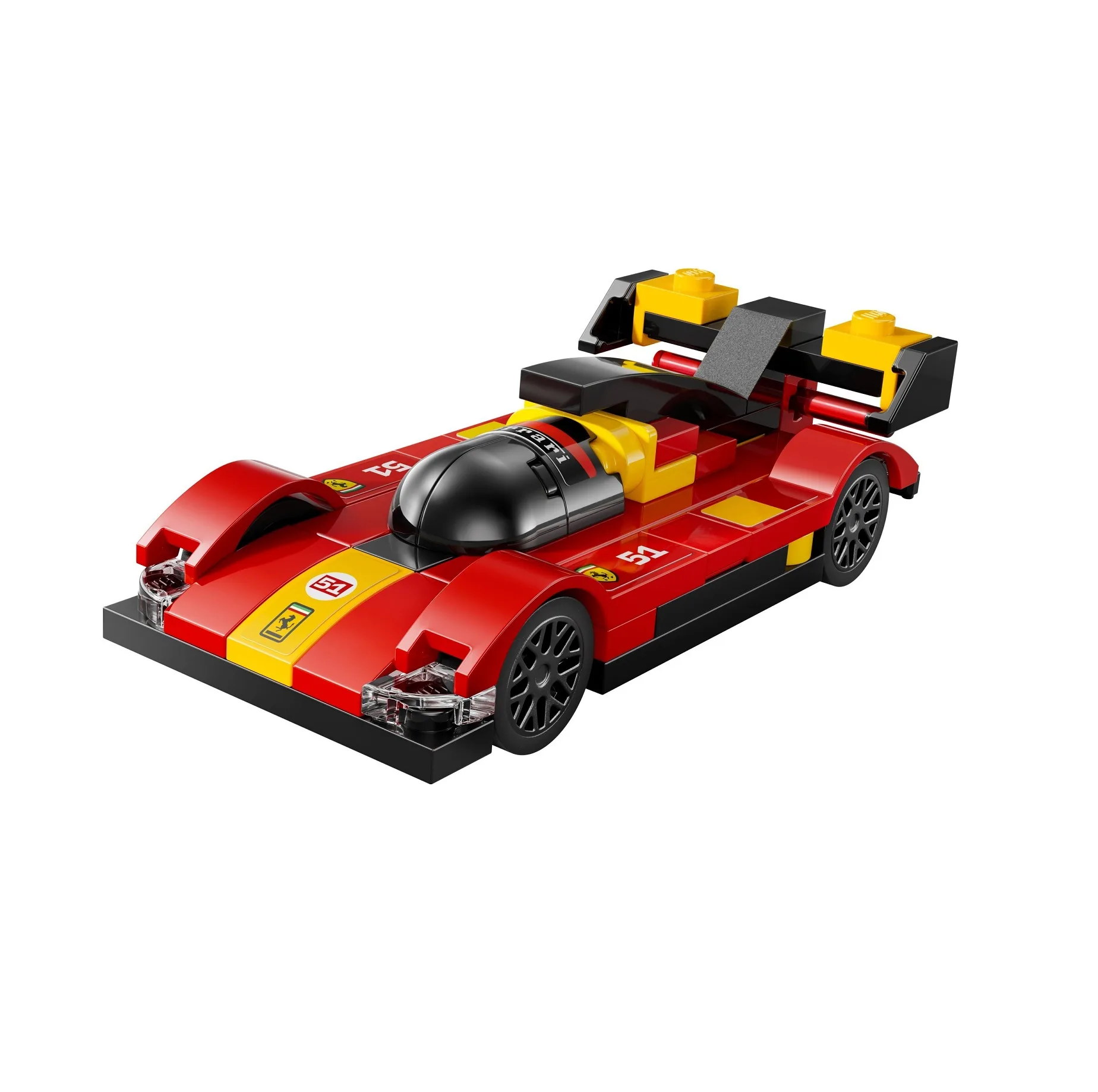 لگو 62 تکه سری Speed Champions مدل Ferrari 499P - Hypercar کد 30709