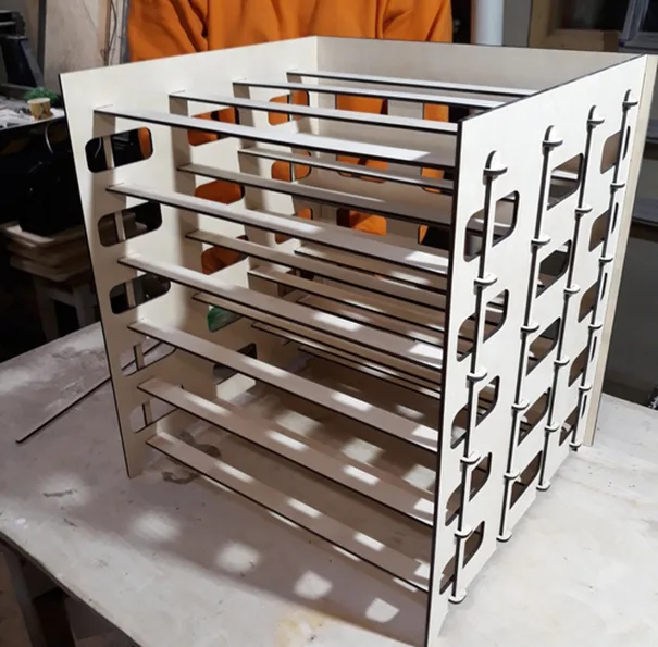کازیه مدل چوبی رومیزی کد KT71