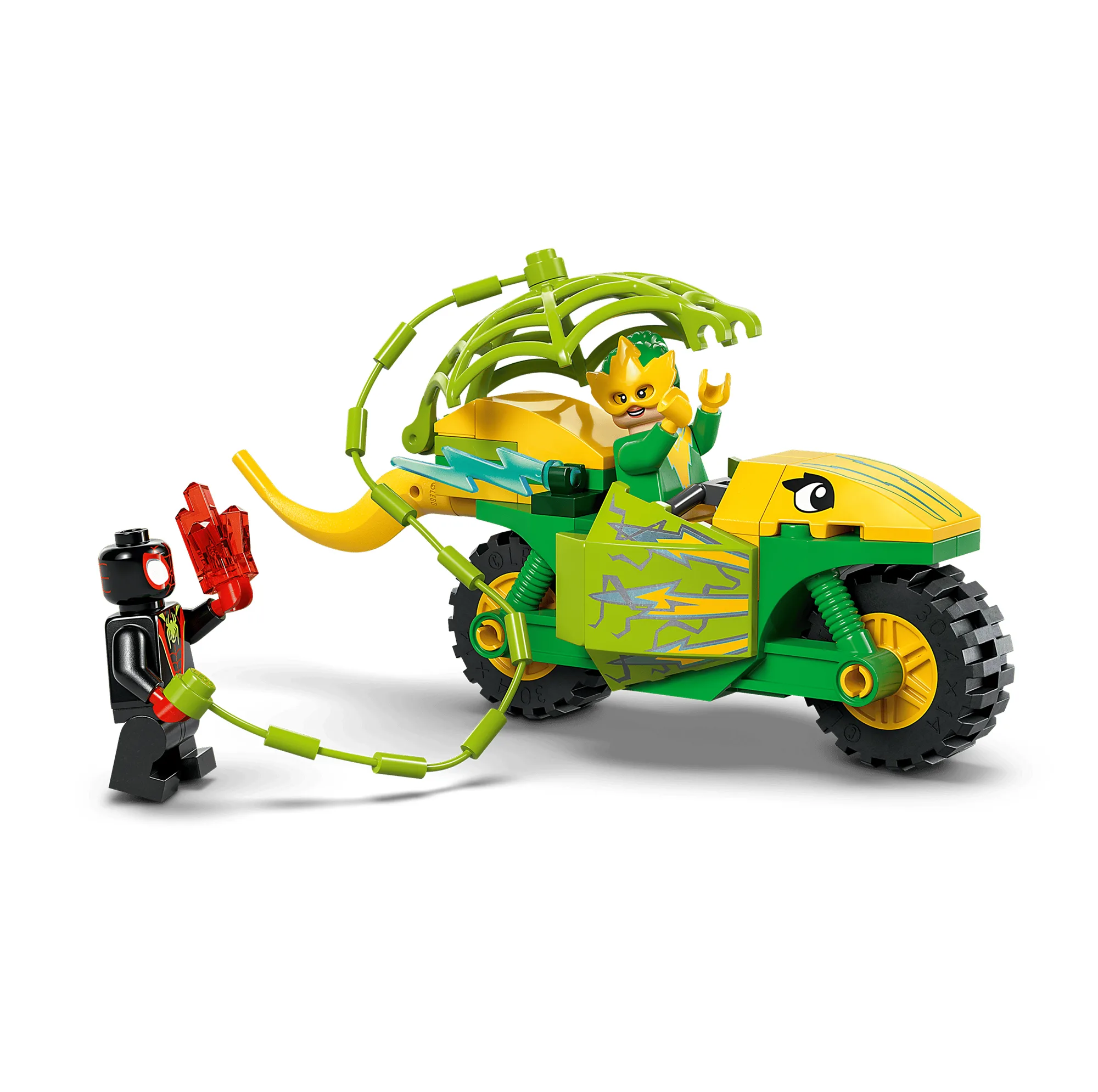 لگو 124 تکه سری مارول مدل Spin and Electro Dinosaur Vehicle Chase کد 11198