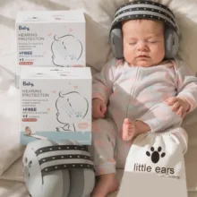 محافظ گوش نویزگیر کودک و نوزاد مدل little ears طرح پنجه