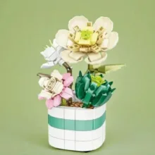 ساختنی 329 تکه ضد بی مدل گلدان گلهای تابستانی کد 88057A